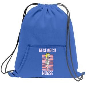 Research Nurse Sexy Attractive Nursing Funny Gift Sweatshirt Cinch Pack Bag