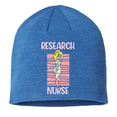 Research Nurse Sexy Attractive Nursing Funny Gift Sustainable Beanie