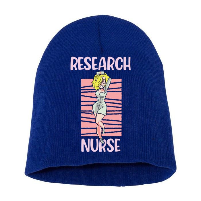 Research Nurse Sexy Attractive Nursing Funny Gift Short Acrylic Beanie