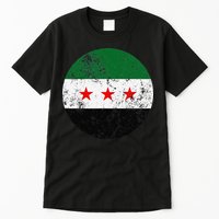 Retro New Syrian Flag Free Syria Freedom Tall T-Shirt