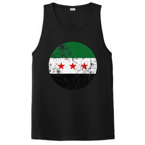 Retro New Syrian Flag Free Syria Freedom PosiCharge Competitor Tank