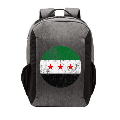 Retro New Syrian Flag Free Syria Freedom Vector Backpack