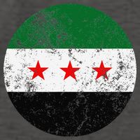 Retro New Syrian Flag Free Syria Freedom Vector Backpack
