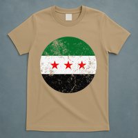 Retro New Syrian Flag Free Syria Freedom T-Shirt