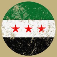 Retro New Syrian Flag Free Syria Freedom T-Shirt