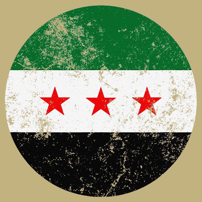 Retro New Syrian Flag Free Syria Freedom T-Shirt