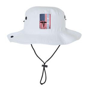 Rn Night Shift Nurse Gift Patriotic American Flag July 4 Gift Legacy Cool Fit Booney Bucket Hat