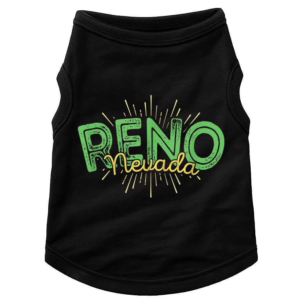 Reno Nevada Souvenir Doggie Tank