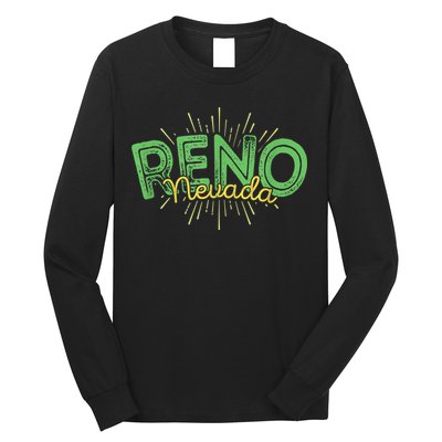 Reno Nevada Souvenir Long Sleeve Shirt
