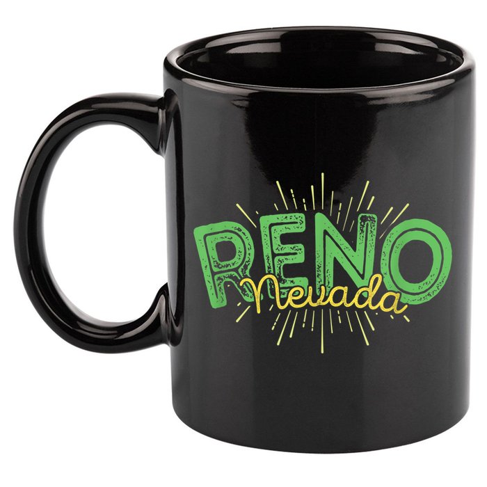 Reno Nevada Souvenir 11oz C Handle Ceramic Mug