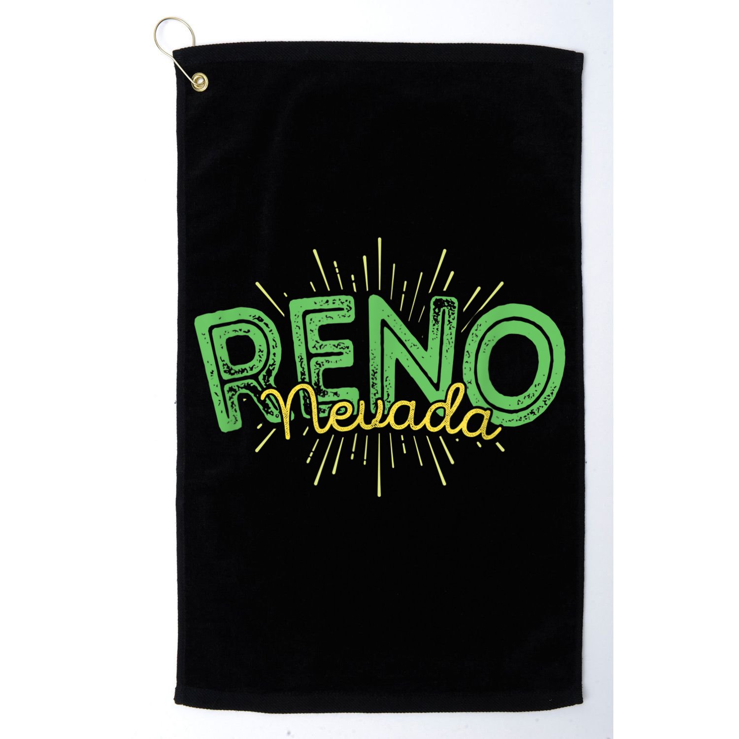 Reno Nevada Souvenir Golf Towel