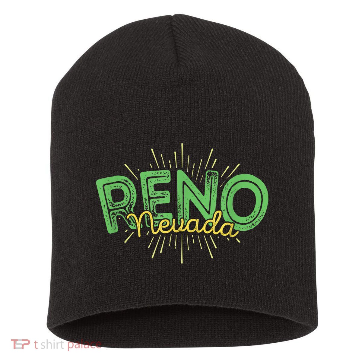 Reno Nevada Souvenir Short Acrylic Beanie
