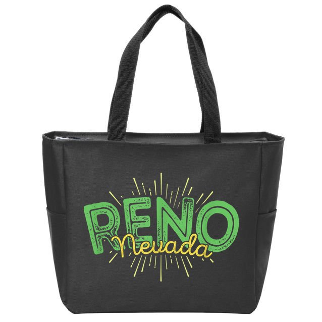 Reno Nevada Souvenir Zip Tote Bag
