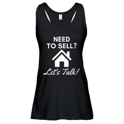 Realtor Need To Sell LetS Talk Real Estate Agent Ladies Essential Flowy Tank