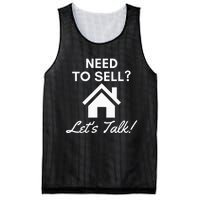 Realtor Need To Sell LetS Talk Real Estate Agent Mesh Reversible Basketball Jersey Tank