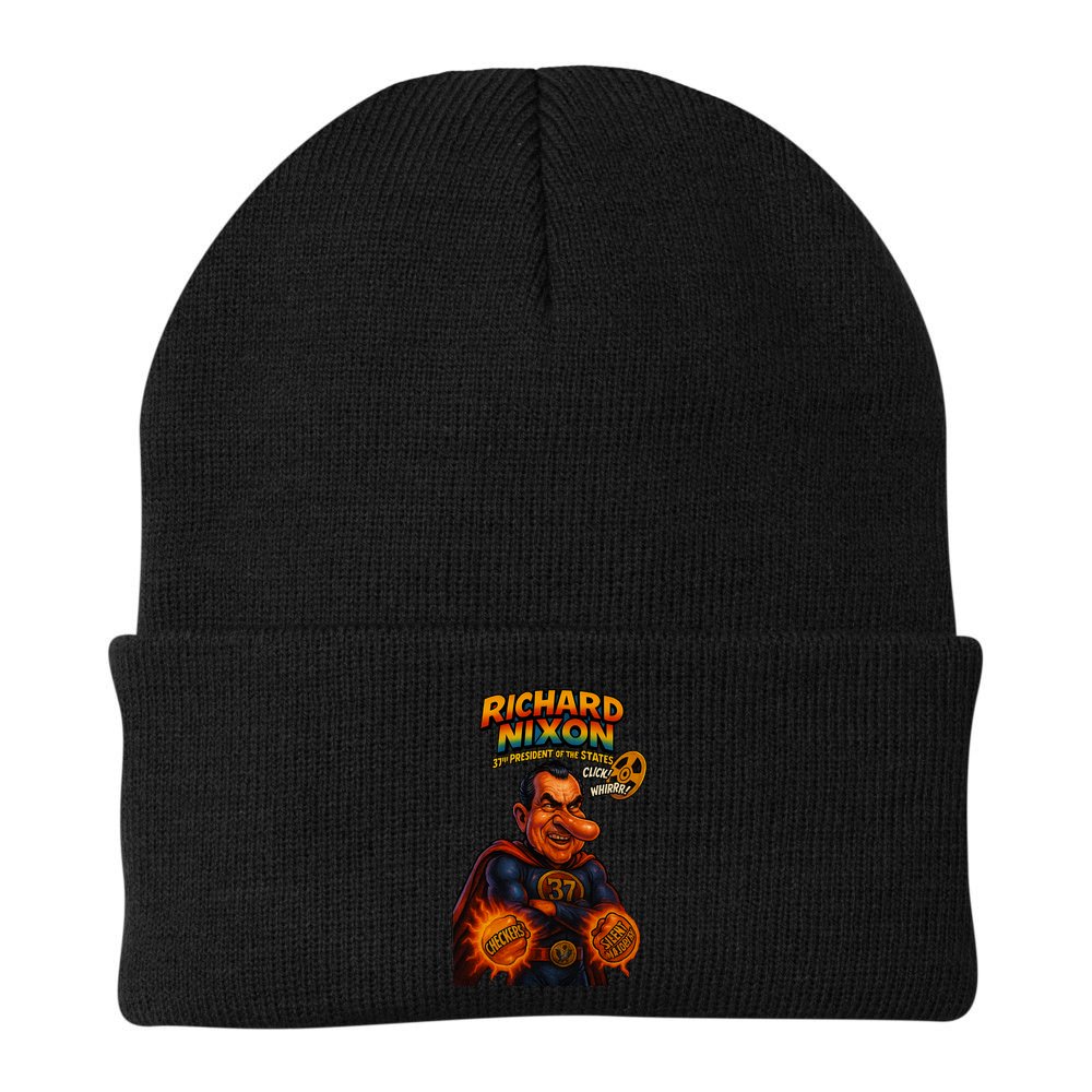 Richard Nixon The Presidential Chronicles Beanie