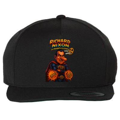 Richard Nixon The Presidential Chronicles Wool Snapback Cap