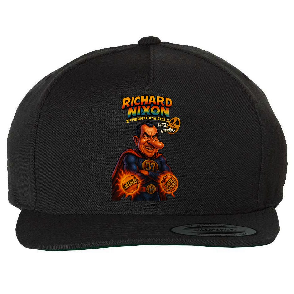 Richard Nixon The Presidential Chronicles Wool Snapback Cap
