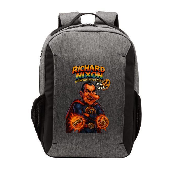 Richard Nixon The Presidential Chronicles Vector Backpack