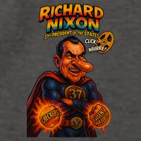Richard Nixon The Presidential Chronicles Vector Backpack