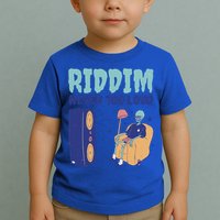 Riddim Never Too Loud Funny Dubstep Skeleton Gift Toddler T-Shirt