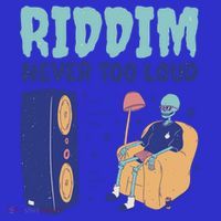 Riddim Never Too Loud Funny Dubstep Skeleton Gift Visor