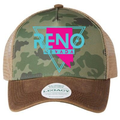 Reno Nevada T Triangle Nv Souvenirs Legacy Tie Dye Trucker Hat