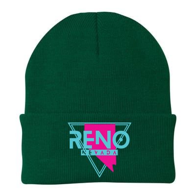 Reno Nevada T Triangle Nv Souvenirs Knit Cap Winter Beanie