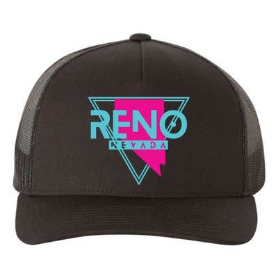 Reno Nevada T Triangle Nv Souvenirs Yupoong Adult 5-Panel Trucker Hat