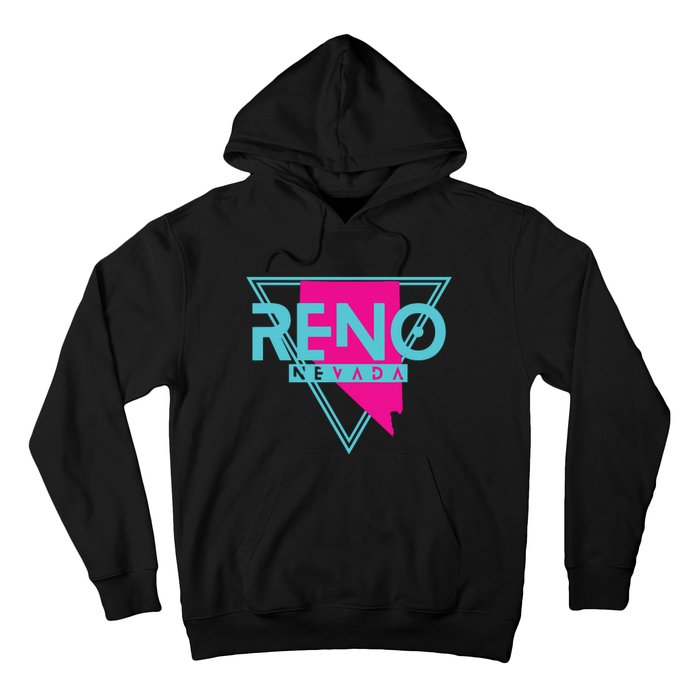 Reno Nevada T Triangle Nv Souvenirs Hoodie