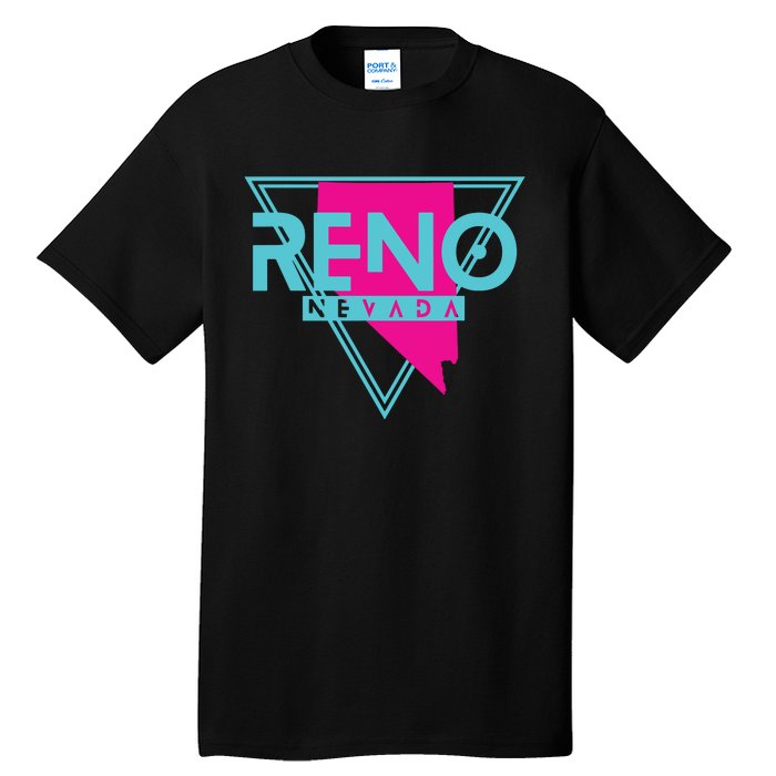 Reno Nevada T Triangle Nv Souvenirs Tall T-Shirt