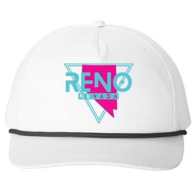 Reno Nevada T Triangle Nv Souvenirs Snapback Five-Panel Rope Hat