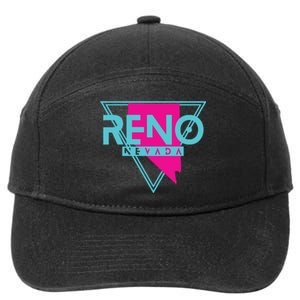 Reno Nevada T Triangle Nv Souvenirs 7-Panel Snapback Hat