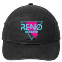 Reno Nevada T Triangle Nv Souvenirs 7-Panel Snapback Hat