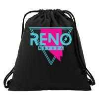 Reno Nevada T Triangle Nv Souvenirs Drawstring Bag