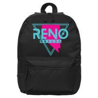 Reno Nevada T Triangle Nv Souvenirs 16 in Basic Backpack