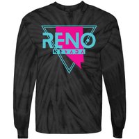 Reno Nevada T Triangle Nv Souvenirs Tie-Dye Long Sleeve Shirt