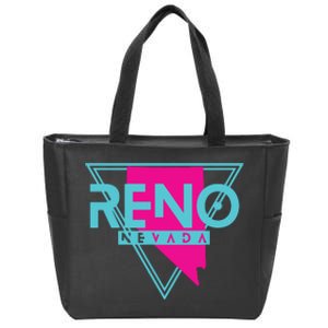 Reno Nevada T Triangle Nv Souvenirs Zip Tote Bag