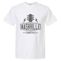 Retro Nashville Tennessee Guitar Vintage Country Music Garment-Dyed Heavyweight T-Shirt