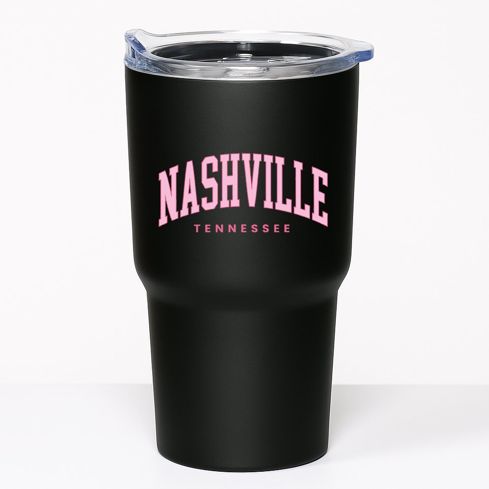 Retro Nashville Tennessee Vintage Preppy Tumbler