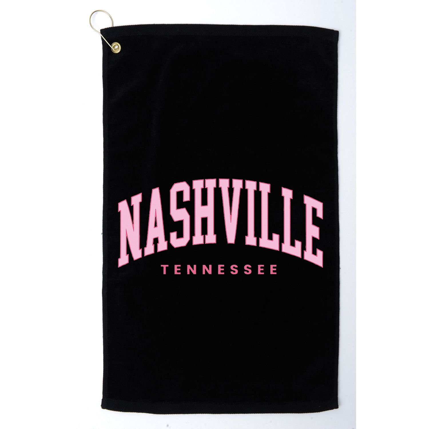 Retro Nashville Tennessee Vintage Preppy Golf Towel
