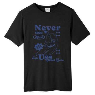 Retro Never Use Alone Harm Reduction Tall Fusion ChromaSoft Performance T-Shirt