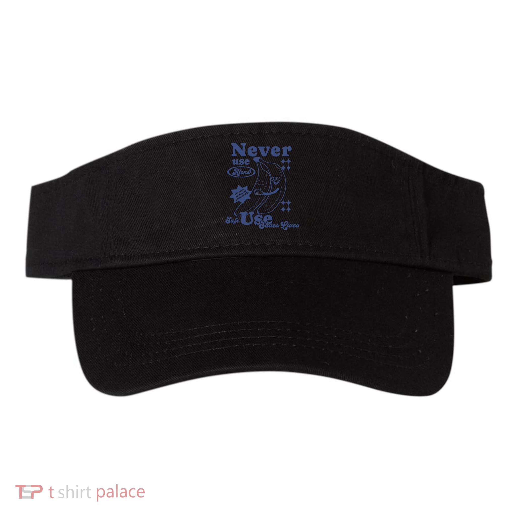 Retro Never Use Alone Harm Reduction Visor