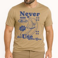 Retro Never Use Alone Harm Reduction Performance Shirt