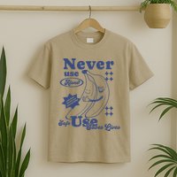 Retro Never Use Alone Harm Reduction T-Shirt