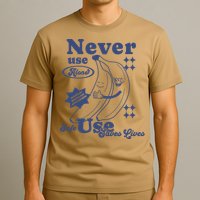 Retro Never Use Alone Harm Reduction T-Shirt