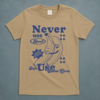 Retro Never Use Alone Harm Reduction T-Shirt
