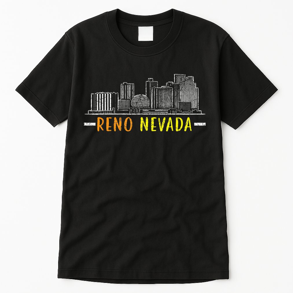 Reno Nevada USA America Nevadians Nevadans Tall T-Shirt