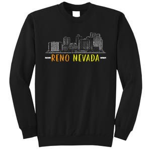 Reno Nevada USA America Nevadians Nevadans Tall Sweatshirt