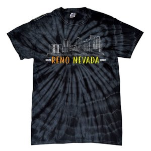 Reno Nevada USA America Nevadians Nevadans Tie-Dye T-Shirt